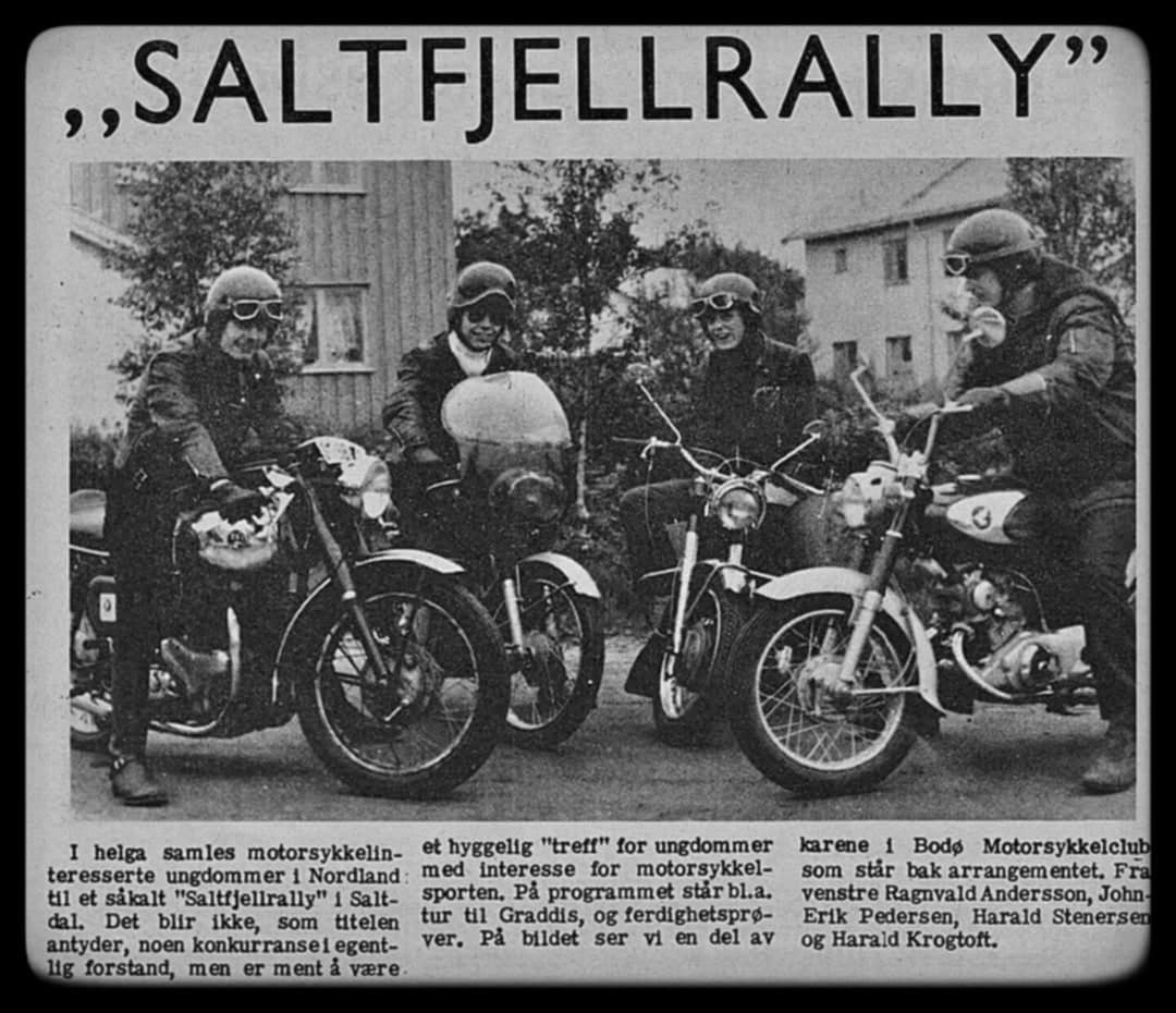 Artikkelbilde til artikkelen Saltfjellrally 1970